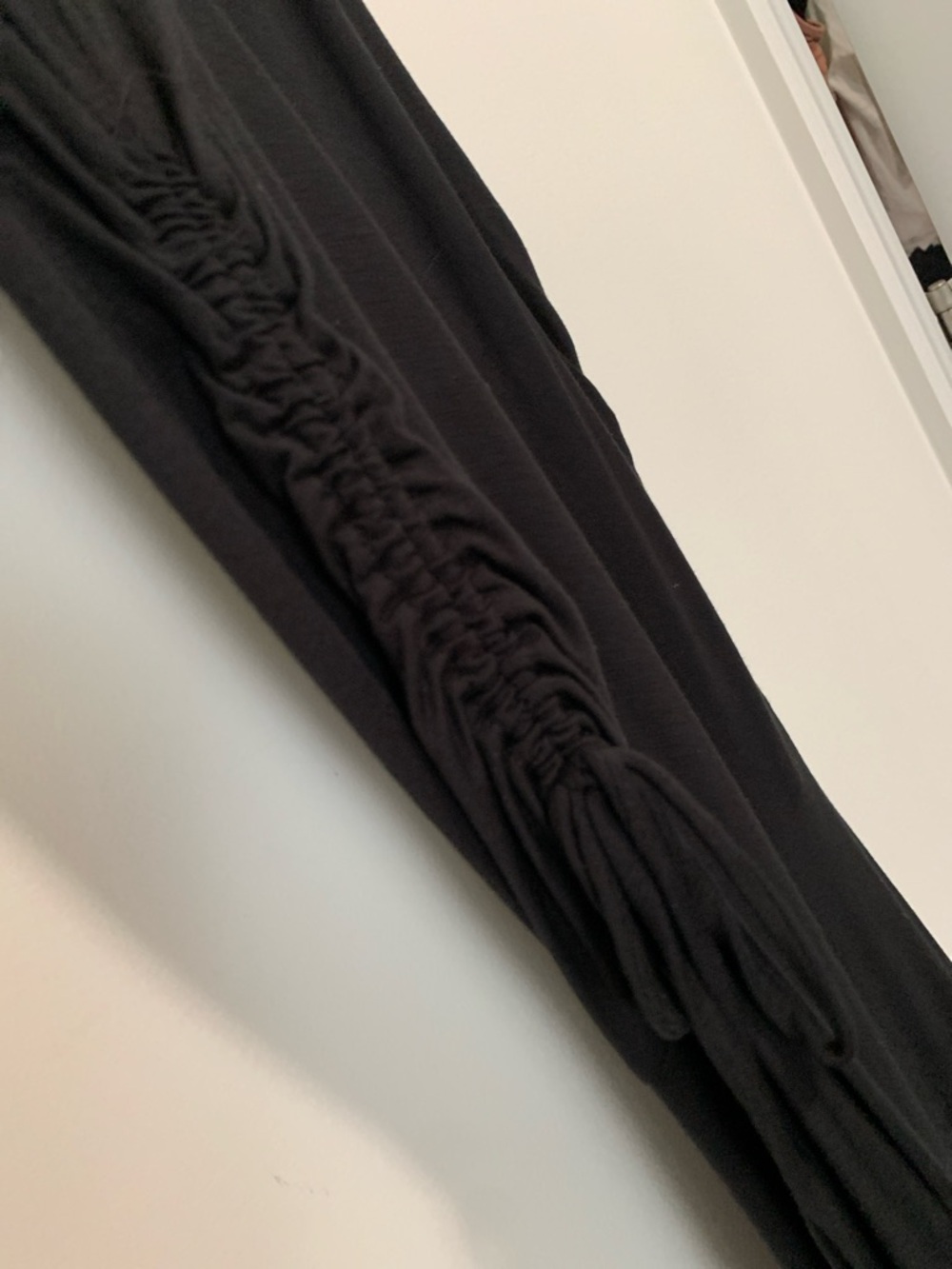 NWOT Urban Outfitters Bianca Boat Neck Mini Dress Black - Picture 9 of 10